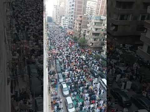 الآلاف يؤدون صلاة عيد الأضحى في الإسكندرية 