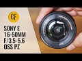 Sony E 3.5 5.6 Pz 16 50 Oss Camera