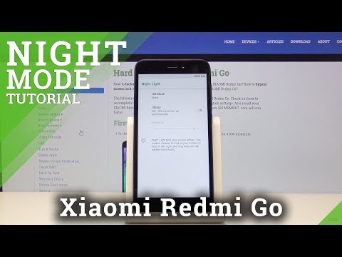 How to Activate Night Mode in XIAOMI Redmi Go - Eye Protection