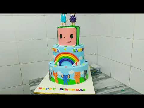 Best birthday Three step coco milone theme||Subscribe||Bhot he khubsurat cake