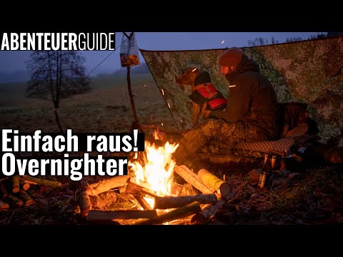 Einfach raus - Overnighter mit Freund und Hund | Bushcraft, Outdoor, Wildcamping | Abenteuerguide