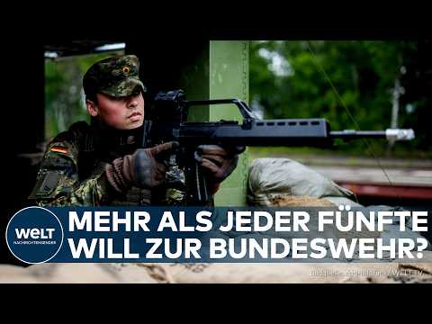 Video Thumbnail: DEUTSCHLAND: Neuer Wehrdienst bringt Bewerberplus – Bundeswehr meldet stark steigendes Interesse