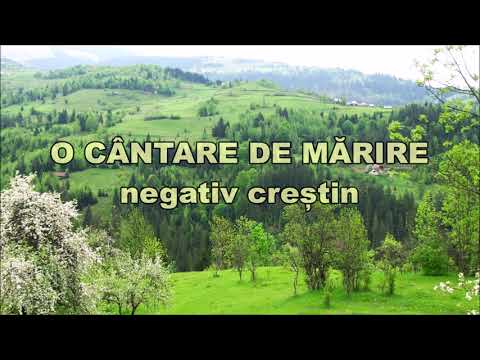 O cântare de mărire - Negativ creștin