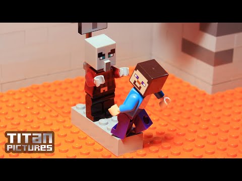 Lego Minecraft - Clan Wars | Villager vs Pillager | Episode 6 - Weird Dream