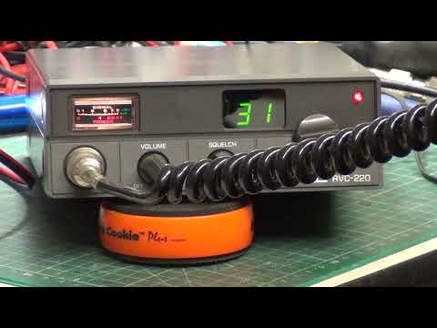 Rotel RVC220 CB27/81 UK FM CB radio - On The Air test