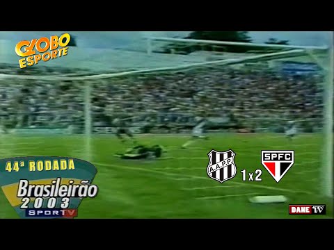 Brasileirão 2003 - Ponte Preta 1x2 São Paulo