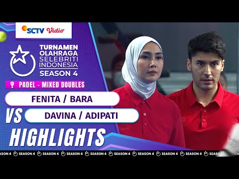 Fenita/Bara VS Davina/Adipati - Highlights Padel | TOSI Season 4