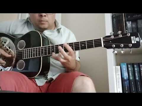 Recording King RR-50VS Finger Picking in Open G