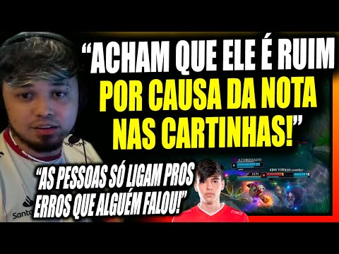TITAN FALA DO DESEMPENHO DO AVENGER NO CBLOL E DESABAFA SOBRE NOTAS DAS CARTINHAS DO ILHA DAS LENDAS