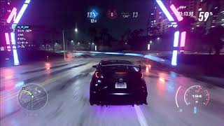 NFS Heat  Civic R'15 RUN#3　スプリントバトル　デザートゴッド