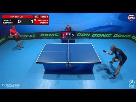 14:30 Hennadii Yurchenko 3-0 Oleksandr Ivashkin West 3 WIN CUP 12.11.2022 | TABLE TENNIS WINCUP