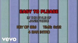 Janie Fricke - Easy To Please (Karaoke)