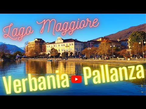 Verbania Pallanza Lago Maggiore inverno Lac Majour Verbania Lac Majour Walking Tour Verbania