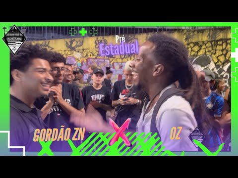 (😂GAXTAÇãO🤡) Gordão ZN X Oz - Pré Estadual - 14/11 - Batalha Marginow - Madureira