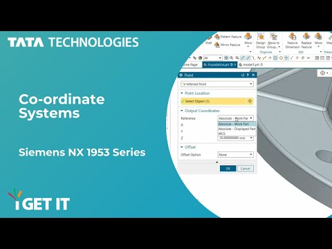 Co-ordinate Systems | Siemens NX 1953 Series
