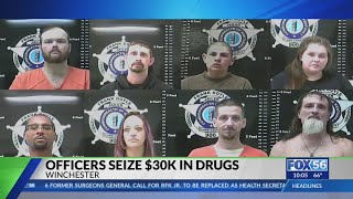 27 arrested in 6 month Winchester drug operation