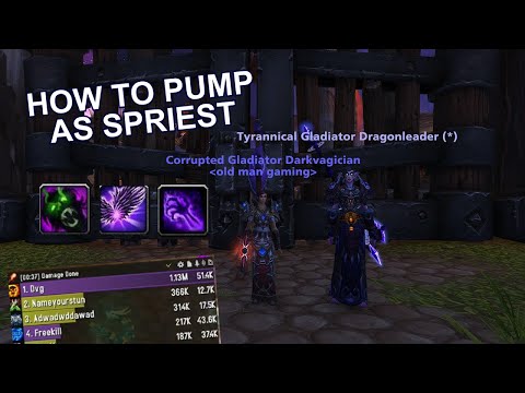 Dragonflight Beginner Spriest PVP Damage Guide - 3500xp /Multi r1 Spriest