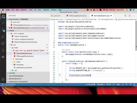 Google Cloud Pubsub Java Client Part 2