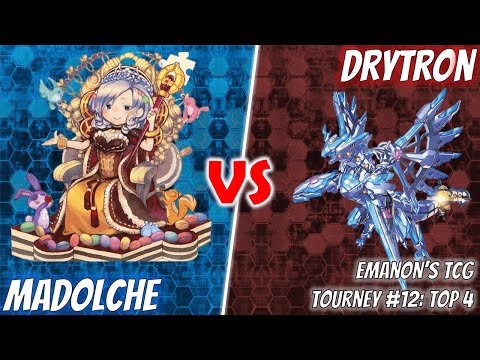 Yu-Gi-Oh! Emanon's TCG Tournament #12 | Top 4: Madolche vs. Drytron