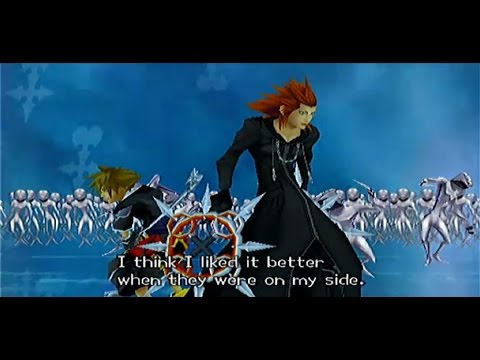 Kingdom Hearts II PS2 Walkthrough Part 76 Axel's Ultimate Attack