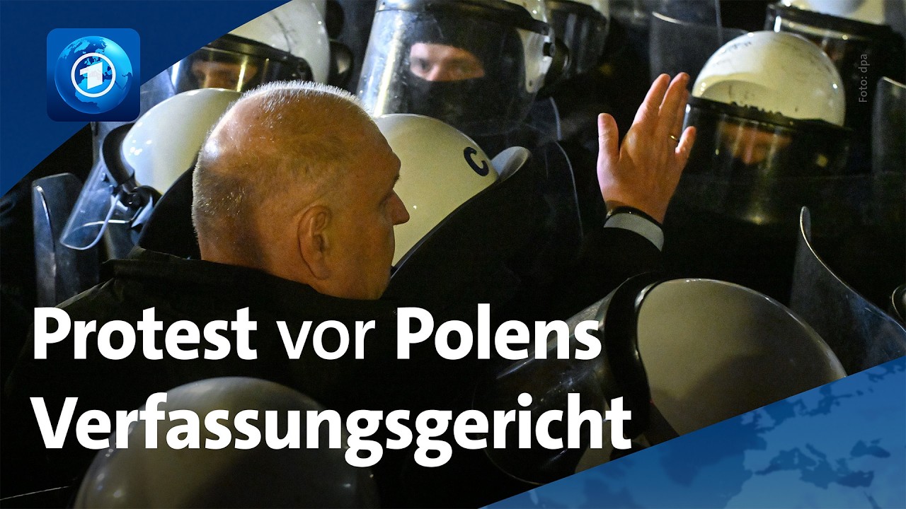 Proteste in Warschau: Streit um polnisches Verfassungsgericht