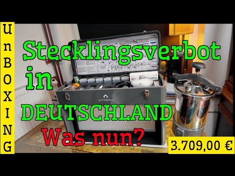 ATHENA TISSUE CULTURE KIT - Meine Antwort auf das Stecklingsverbot - DEUTSCHES UNBOXING Gewebekultur