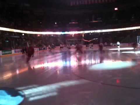 Andreas the Russian flag bearer at the WJC 2012 Pt. 2
