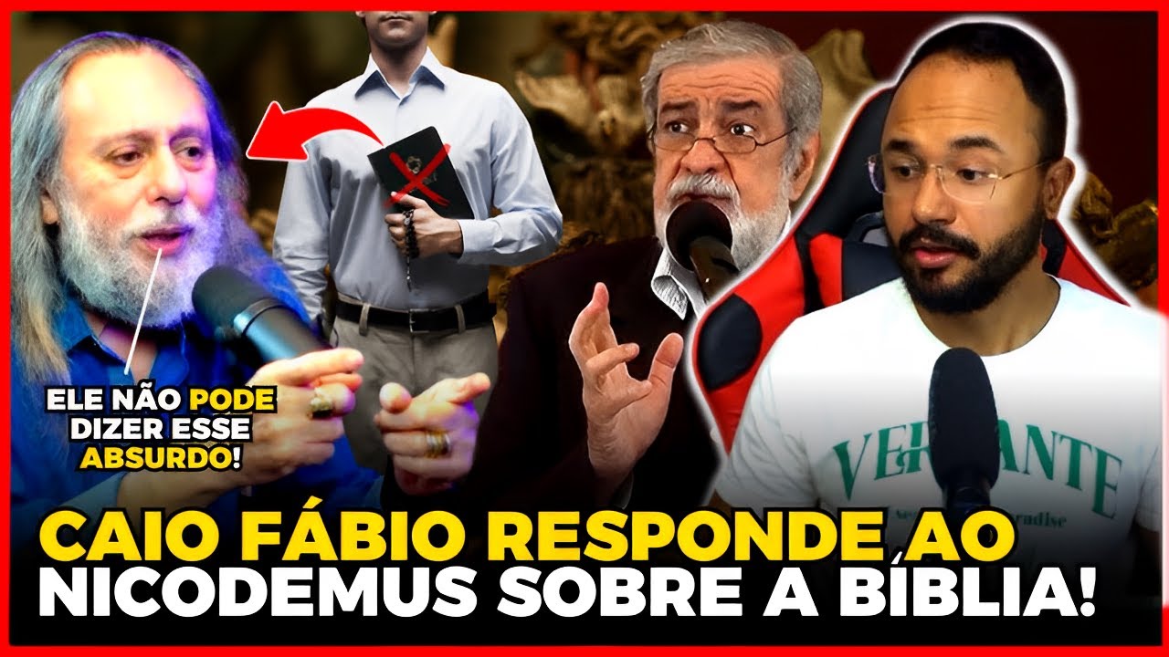 CAIO FÁBIO manda RECADO para AUGUSTUS NICODEMUS sobre a BÍBLIA - DESCUBRA o que ACONTECEU!