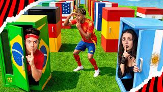 NÃO ESCOLHA A CAIXA DOS PAÍSES DA COPA ERRADA!