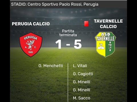 Under 15 2022-23 Perugia Vs. Tavernelle 1-5