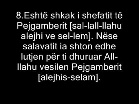 Dërgimi i salavateve mbi Muhammedin a.s