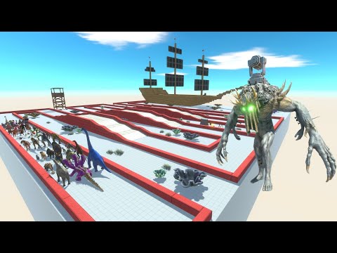 ESCAPE FROM ALIEN JET SCOURGE #2 - ARBS - Animal Revolt Battle Simulator