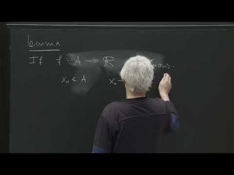 Extreme and Intermediate Value Theorem; Metric Spaces