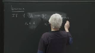 Lecture 11: Extreme and Intermediate Value Theorem; Metric Spaces