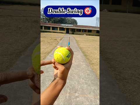 Double Swing Unplayable Bowling Grip 😱🎯🏏 #shorts #cricket #shortvideo #bowling #youtubeshorts #ipl