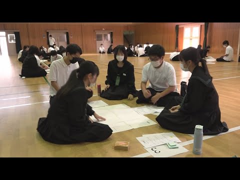松阪市行政情報番組VOL.1569 防災学習〜鎌田中学校