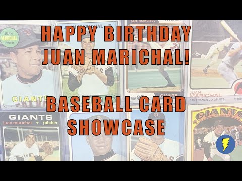 Happy Birthday Juan Marichal! Vintage Baseball Cards Showcase