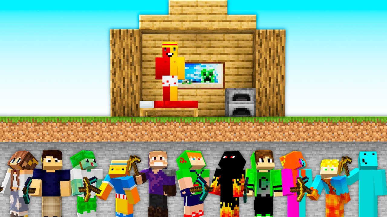 12 YOUTUBERS vs DESAFIOS EXTREMOS COM MODS - Craft Legends #01