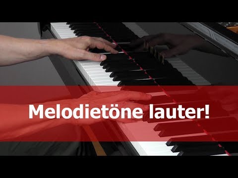 Klavierakkorde – Melodie-Ton in Akkorden hervorheben – „Burning“ von Ludovico Einaudi