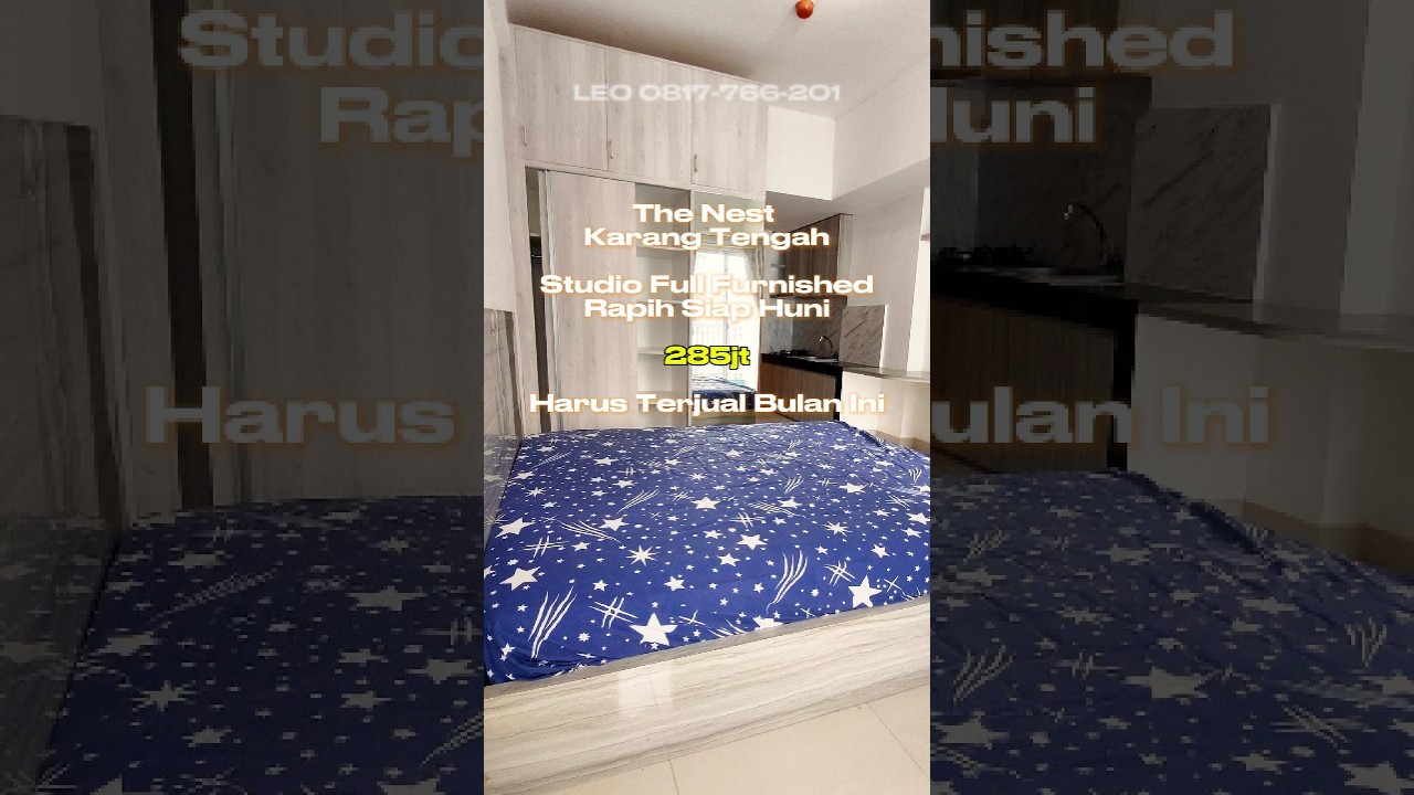 Apartemen The Nest Puri Karang Tengah Full Furnished