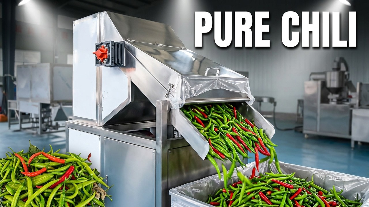 Automatic Fresh Chili Air Separator Machine For Impurity Removing