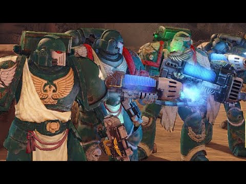 Dark Angels | Only Plasma challenge! - Exterminatus (1-21 waves) | Warhammer 40K: Space Marine