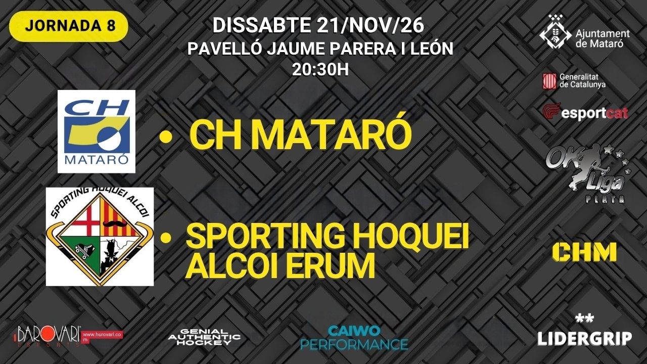 CH MATARÓ vs SPORTING HOQUEI ALCOI ERUM