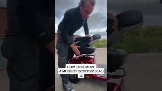 How to remove a Mobility Scooter seat 💺 @mobilityxstore