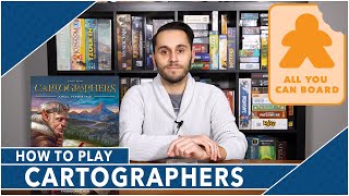 Cartographers | How to Play in UNDER 8 Minutes!