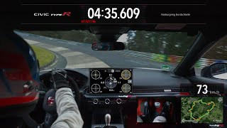 【シビック TYPE R】CIVIC TYPE R ニュルブルクリンクアタック 走行テスト 車載動画