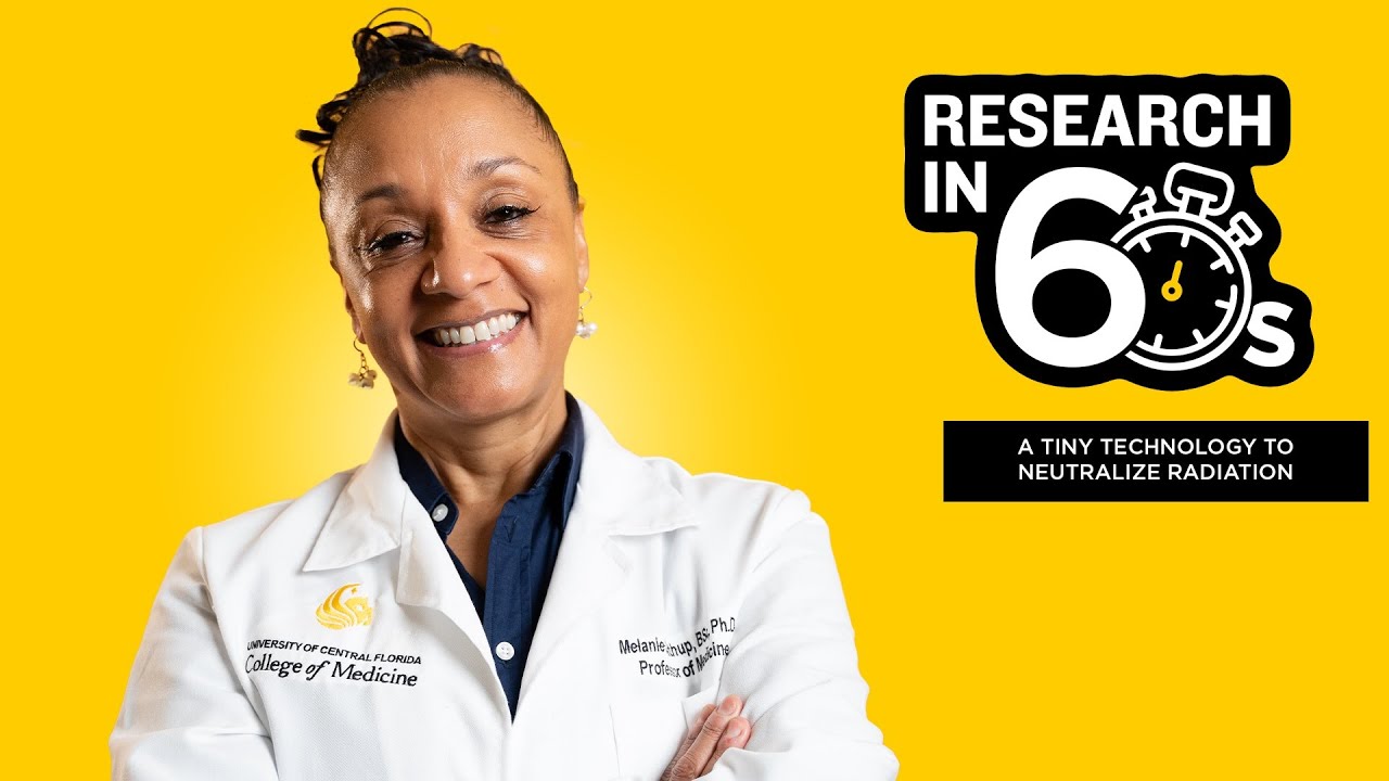A Tiny Technology to Neutralize Radiation | UCF Research in 60 Seconds