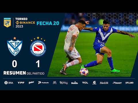 #TorneoBinance 2023 | Fecha 20 | resumen de Vélez - Argentinos