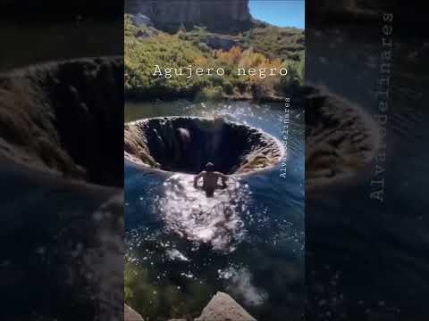 A black hole has appeared in my pool. It swallows water with fear #shorts #reels #tiktok #lake