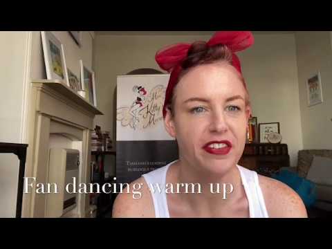 How to Warm Up: Burlesque Feather Fan Dancing
